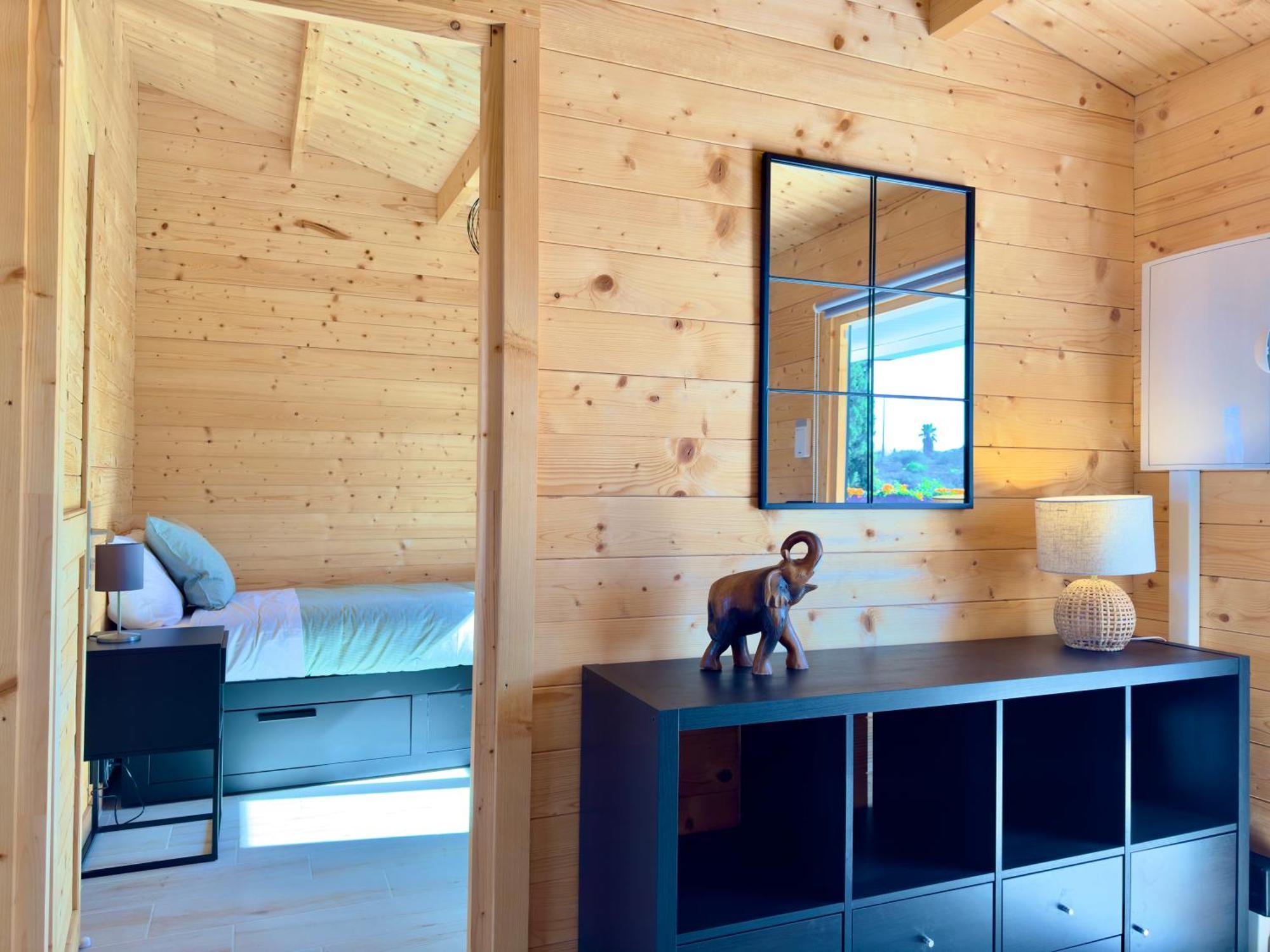 Сasa de vacaciones Casa De Madera La Parcela