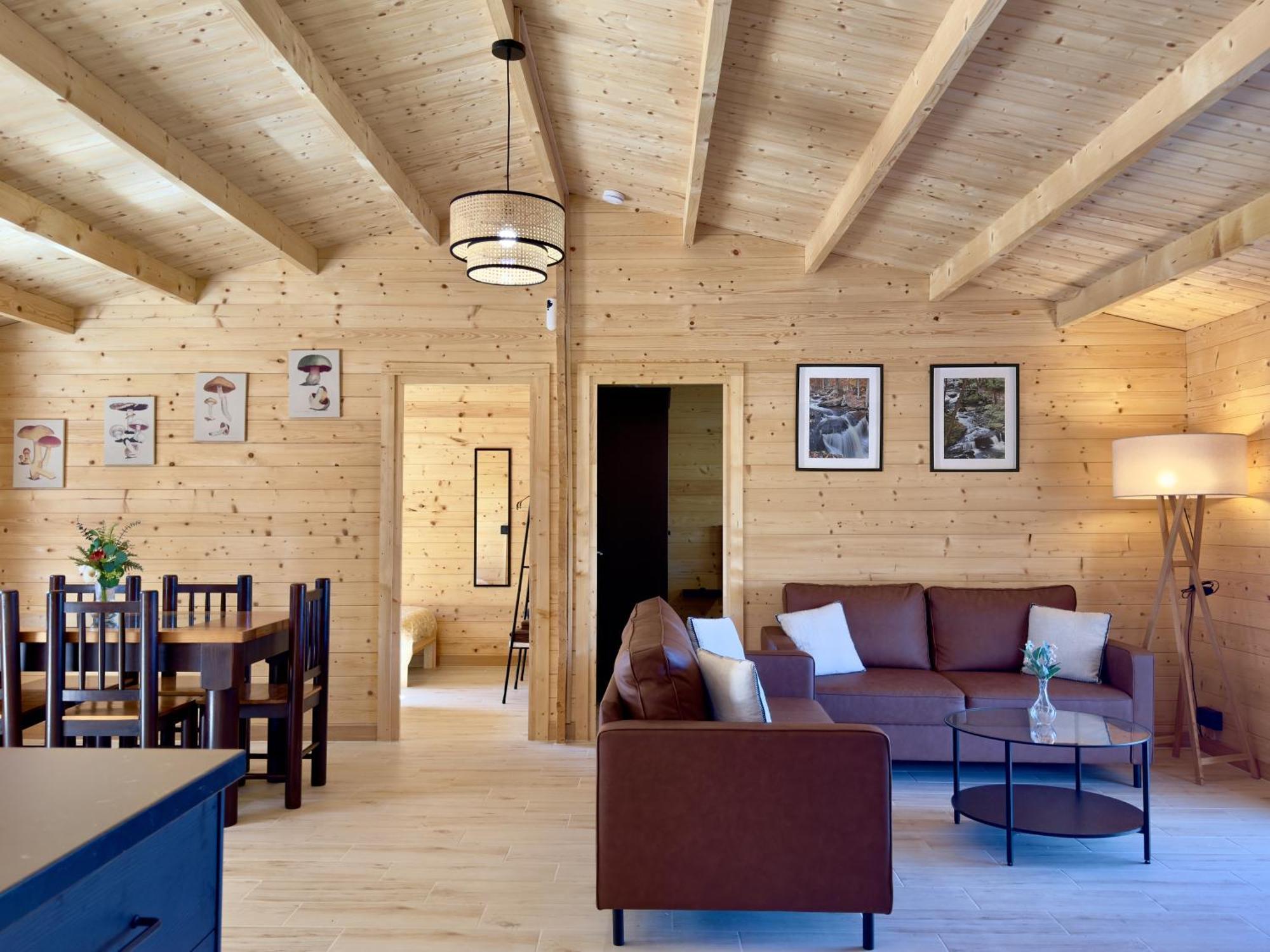 Сasa de vacaciones Casa De Madera La Parcela