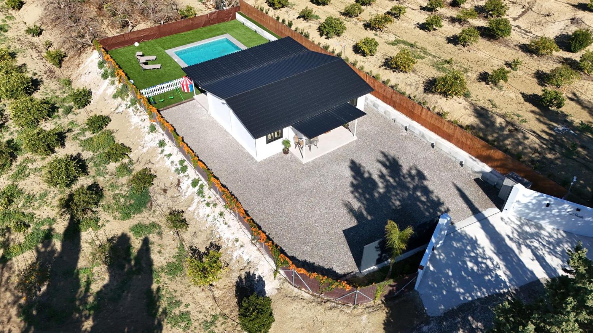 Casa De Madera La Parcela Сasa de vacaciones